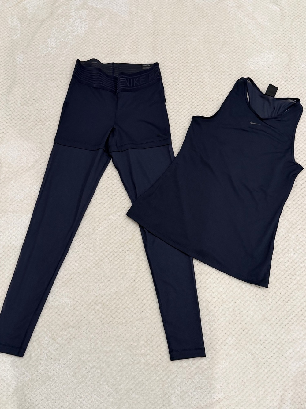 Nike Black Women's Leggings & Tank Set